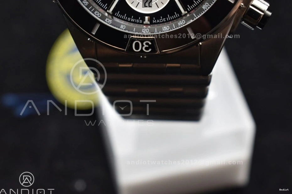 SS SS Edition 44mm Chronomat A7750 on Black 1:1 BLSF Dial B01 Best Bracelet 1112